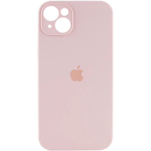 Чохол для iPhone Mobile Case Silicone Case Full Camera Protective Pink Sand для iPhone 15