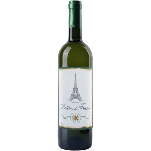 Вино Maison Bouey Lettres de France White Dry, біле сухе, 11% 0.75л (AS8000014340437)