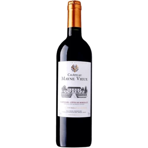 Вино Château Mayne Vieux Castillon Côtes de Bordeaux AOC, красное сухое, 0.75л 14.5% (PRV3397859633853)