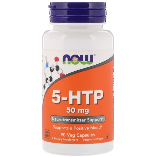 NOW Foods 5-HTP 50 mg Veg Capsules 90 caps