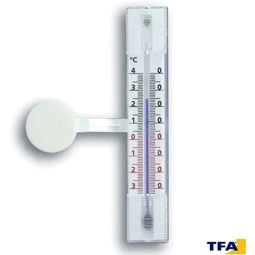 Термометр оконный TFA на липучке пластик 140х25 мм (146013)