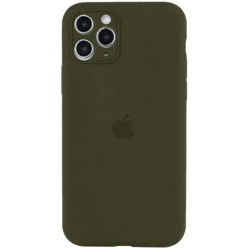 Чехол для iPhone Mobile Case Silicone Case Full Camera Protective Green/Dark Olive for iPhone 14 Pro Max