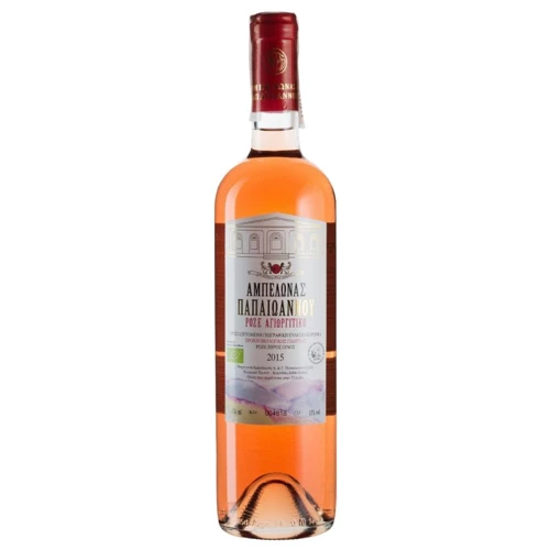 Вино Papaioannou Agiorgitiko Rose, 2015 (0,75 л) (BW30947)