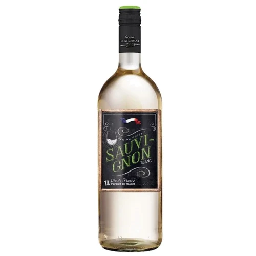 Вино Grand Restaurant Chic Sauvignon Blanc белое сухое 11.5% 1 л (STA3263280118576)