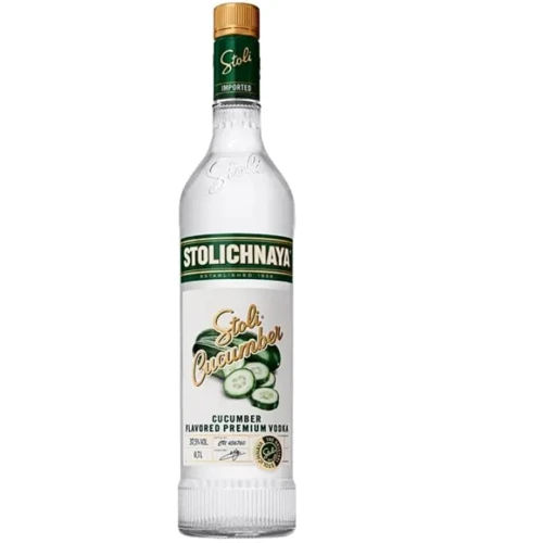 Горілка Stoli Cucumber 37.5% 0.7 л (WNF4750021007767)