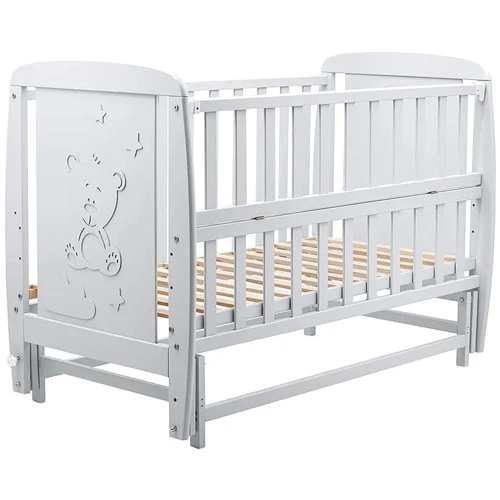 Детская кроватка Babyroom Умка DUMO-02 серый (626200)