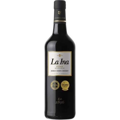 Херес FINO SHERRY, LA INA, сухе, 0.75л 15% (STA8412325002751)