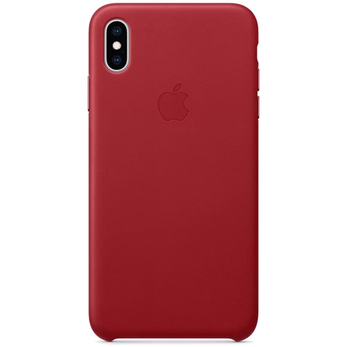 Чохол для iPhone Apple Leather Case (PRODUCT) Red (MRWQ2) for iPhone Xs Max