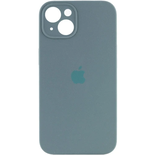 Чохол для iPhone Mobile Case Silicone Case Full Camera Protective Pine Green для iPhone 15