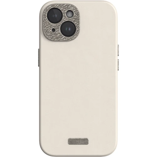 Чохол для iPhone Moshi Napa Slim Hardshell Case Eggnog White (99MO231109) для iPhone 15