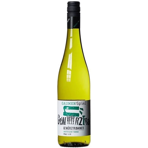 Вино Gaumen Spiel Gewurztraminer, белое сладкое, 0.75л 10.5% (PRV4003301077517)