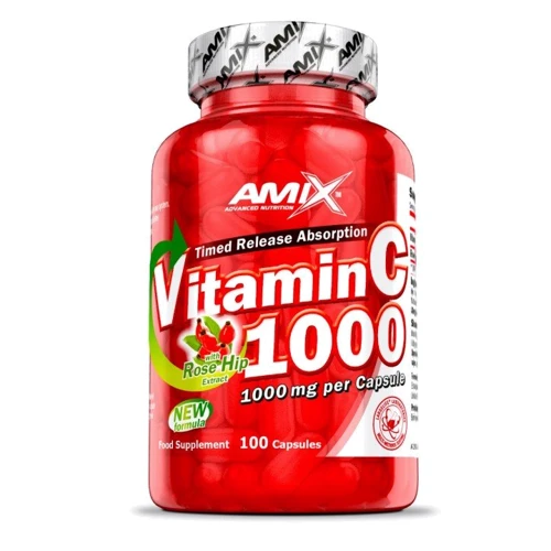 Amix Nutrition Vitamin C 1000 mg Вітамін C 100 капсул