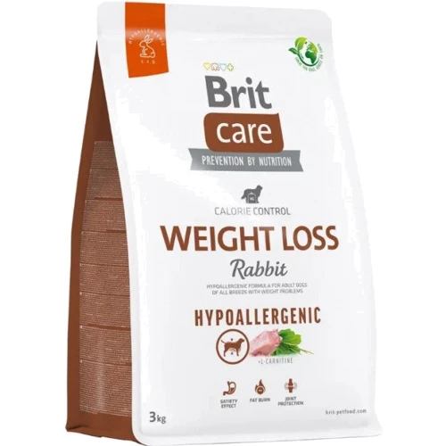 Сухой корм Brit Care Dog Hypoallergenic Weight Loss для собак с лишним весом 3 кг (8595602559176)