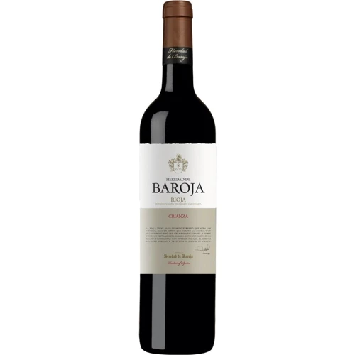 Вино Heredad de Baroja Crianza Rioja DOCa 2017 червоне сухе 0.75 л (8420842008163)