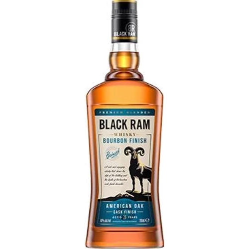 Віскі Black Ram Bourbon Cask Finish 40% 0.5 л (PLK3800032050618)