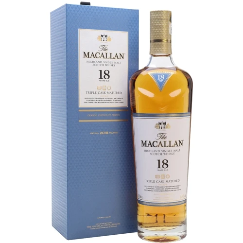 Виски The Macallan "Triple Cask Matured" 18 Years Old, gift box, 0.7л (CCL1228001)