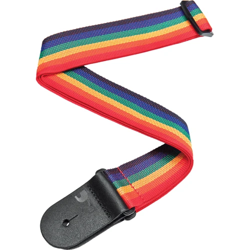 Гитарный ремень PLANET WAVES PWS111 POLYPRO GUITAR STRAP (RAINBOW)