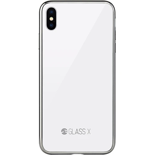 Чехол для iPhone SwitchEasy Glass X White (GS-103-44-166-12) for iPhone X/iPhone Xs