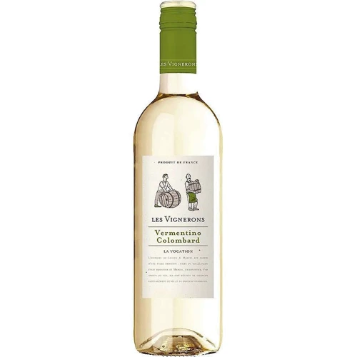 Вино Les Vignerons «Vermentino Colombard» біле 0.75 л (WHS3263280111539)