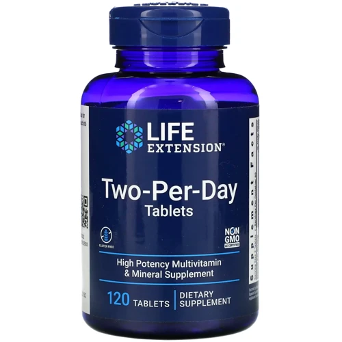 Life Extension Two-Per-Day 120 Tabs Мультивитамины