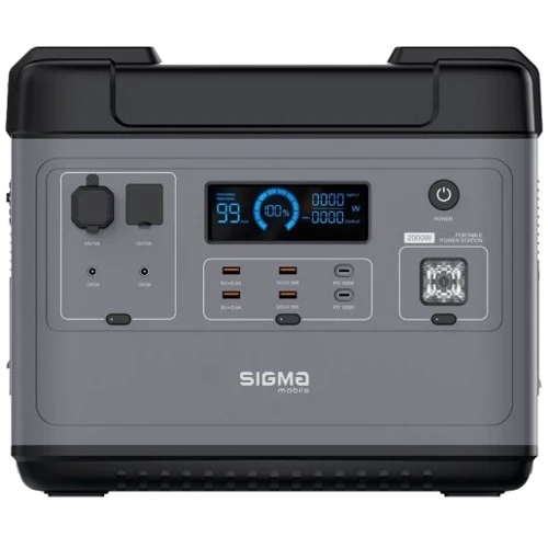 Зарядна станція Sigma X-POWER SI625APS 2000Wh 2000W Grey LiFePO4