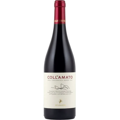 Вино Belisario Colli Maceratesi Rosso DOC Collamato червоне сухе 13.5 % (0.75 л) (MAR8007182000318)