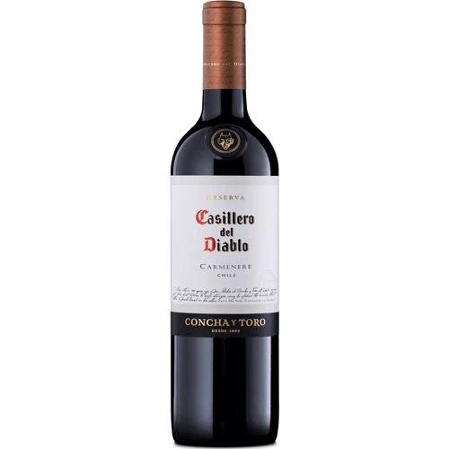 Вино Casillero del Diablo "Carmenere" (сухое, красное) 0.75л (BDA1VN-VCT075-017)