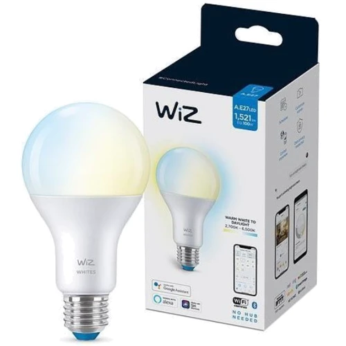 Умная лампочка WiZ, E27, 13W, 100W, 1520Lm, A67, 2700-6500K, Wi-Fi