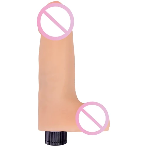 Вібратор Chisa Real Touch XXX 7.5" Vibrating Cock No.01