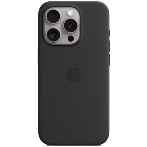 Чохол для iPhone Apple Silicone Case з MagSafe Black (MT1M3) для iPhone 15 Pro Max