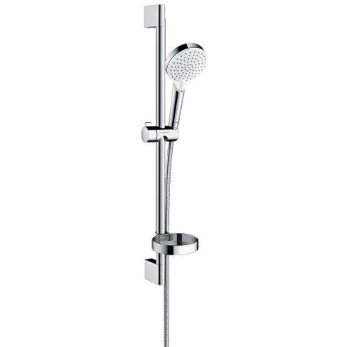 Hansgrohe Crometta Vario 26553400 душова стійка 0,65 м + мильниця Casetta білий / хром