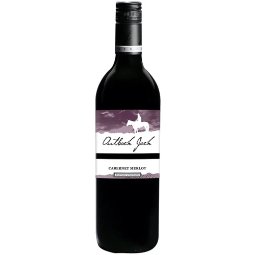 Вино Outback Jack Cabernet-Merlo червоне сухе 14% 0.75 л (WHS9335966003149)