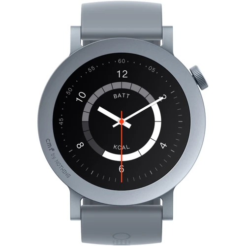 Смарт-годинник CMF by Nothing Watch Pro 2 Ash Grey Flat Bezel with Grey Liquid Silicon Strap