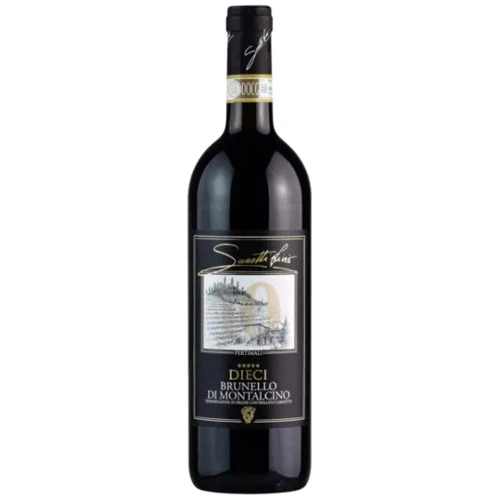 Вино Sassetti Livio Dieci Brunello di Montalcino 2007 красное сухое 0.75 л (BWT3035)