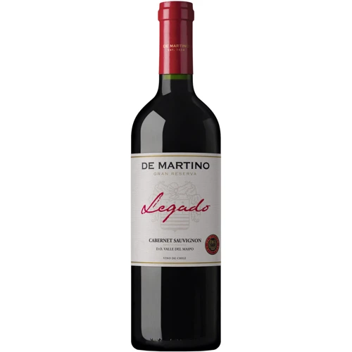 Вино CABERNET SAUVIGNON "LEGADO" RESERVA, DE MARTINO, красное сухое, 0.75л 13% (STA7804395000286)