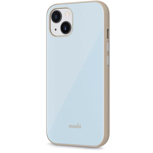 Чохол для iPhone Moshi iGlaze Slim Hardshell Case Adriatic Blue (99MO132521) для iPhone 13