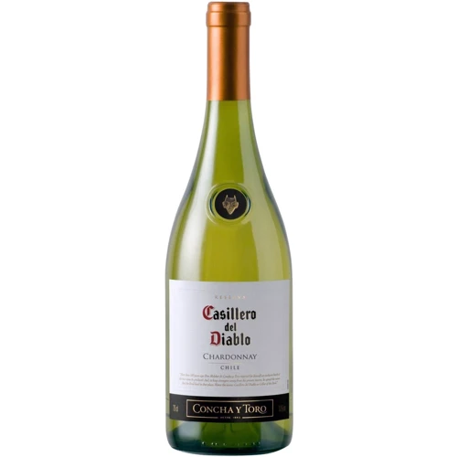 Вино Casillero del Diablo "Chardonnay" (сухое, белое) 0.75л (BDA1VN-VCT075-007)