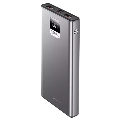 Зовнішній акумулятор Proove Power Bank 10000mAh Guardian 22.5W Metal Gray