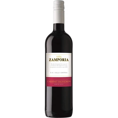 Вино Vina Zamporia Cabernet Sauvignon Valle Central DO, красное сухое, 0.75л 13% (PRV4006542040241)