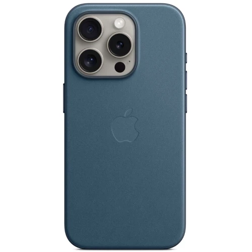 Чохол для iPhone Apple FineWoven Case with MagSafe Pacific Blue (MT4Q3) for iPhone 15 Pro