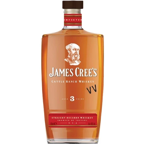 Бурбон James Cree 3YO Straight Bourbon Whiskey, 0.7л 40% (WHS5011166067788)