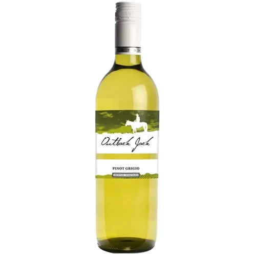 Вино Outback Jack Pinot Grigio белое сухое 11.5 % 0.75 л (WHS9335966003538)