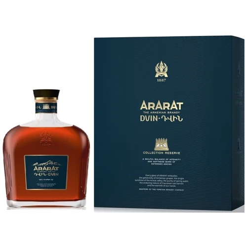 Бренди Ararat Dvin 10 years old 0.7л, 50%, gift box (STA4850001003861)