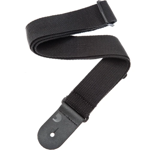 Гітарний ремінь D'addario Cotton Guitar Strap (Black)