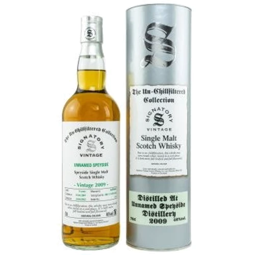 Виски Signatory Unnamed Speyside 13yo 2009 46% 0.7 л (BWQ3081)