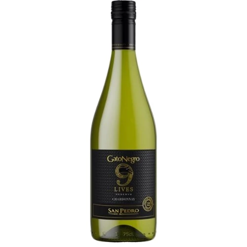 Вино Gato Negro 9 Lives Reserve Chardonnay белое сухое 0.75 л 13.2% (WNF7804300150174)