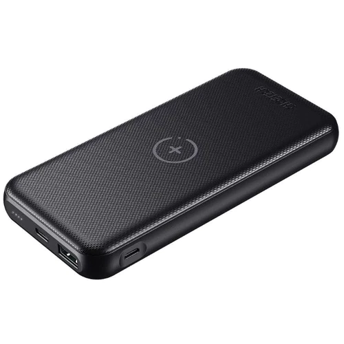 Внешний аккумулятор Choetech Power Bank 10000mAh Wireless 10W PD 18W Black (B650-V2-CC-BK)