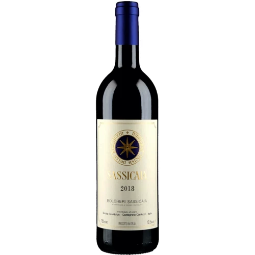 Вино Tenuta San Guido Sassicaia 2018 Bolgheri червоне сухе 0.75 л (STA3503318312393)