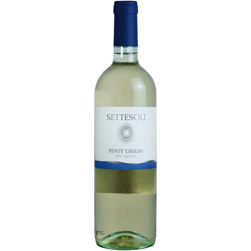 Вино Settesoli "Pinot Grigio" (сухое, белое) 0.75л (BDA1VN-VST075-006)