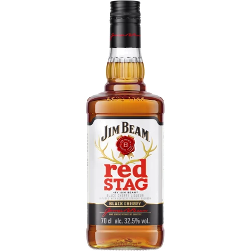 Виски-ликер Jim Beam Red Stag (Black Cherry), 0.7л 32.5% (DDSBS1B095)